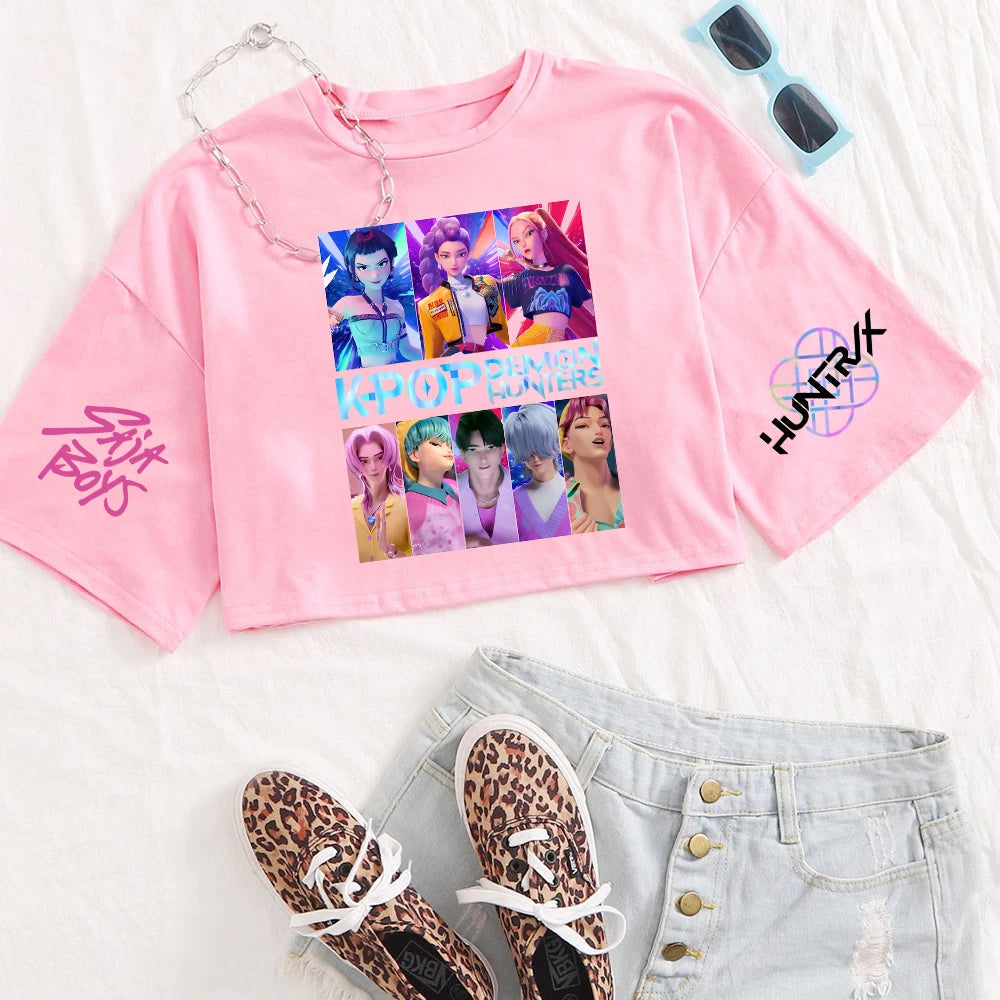 Huntrix Shirt crop top