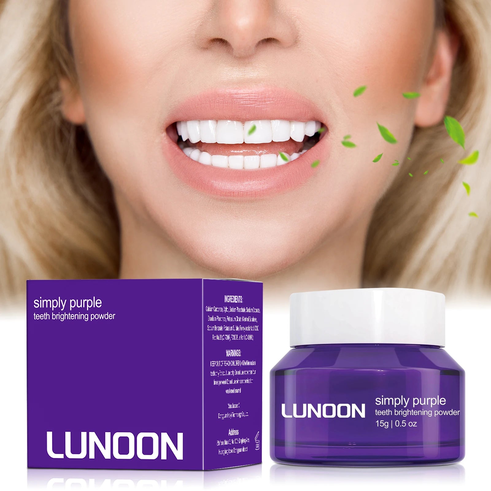 GROEI Mineral Whitening Tooth Powder 15g