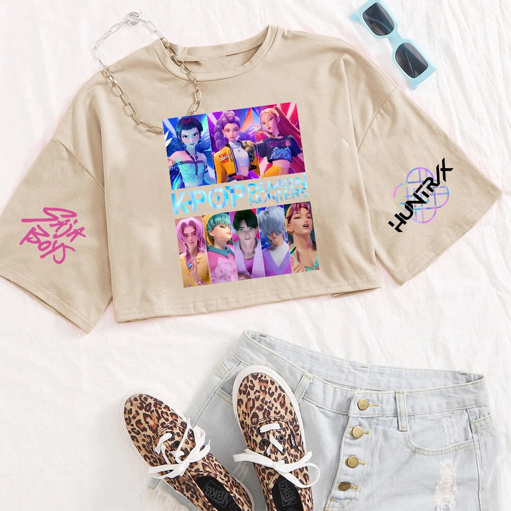 Huntrix Shirt crop top