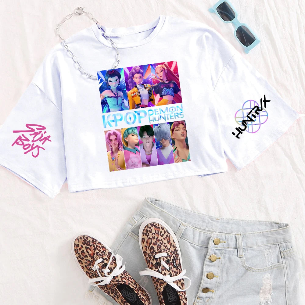 Huntrix Shirt crop top