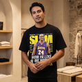 Court Legacy Cotton Tee, Kobe design, worn by model