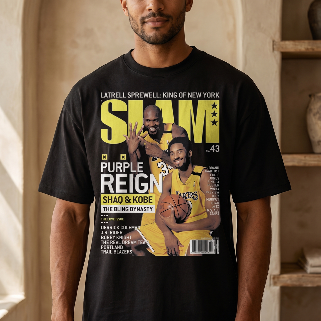 Court Legacy Cotton Tee, duo design, worn by model